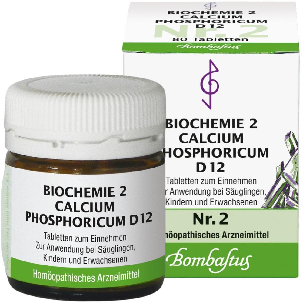 BIOCHEMIE 2 Calcium phosphoricum D 12 Tabletten 80 St Tabletten