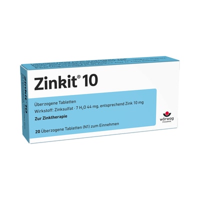 Zinkit 10 20 St Überzogene Tabletten