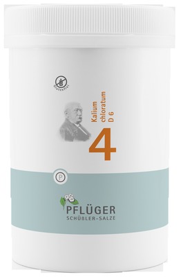 Schüßler-Salz Nr. 4 Kalium chloratum D6 4000 St Tabletten