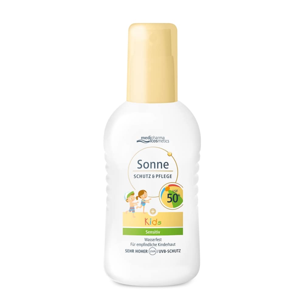 medipharma cosmetics Sonne SCHUTZ & PFLEGE Kids Sensitiv  Wasserfest LSF 50+ 200 ml Spray