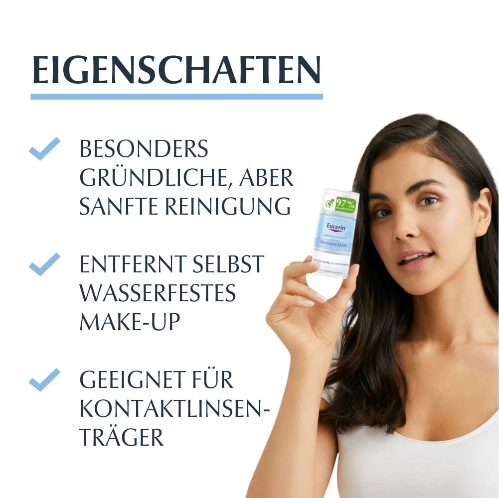 Eucerin DermatoCLEAN Augen MakeUp Entferner  125 ml