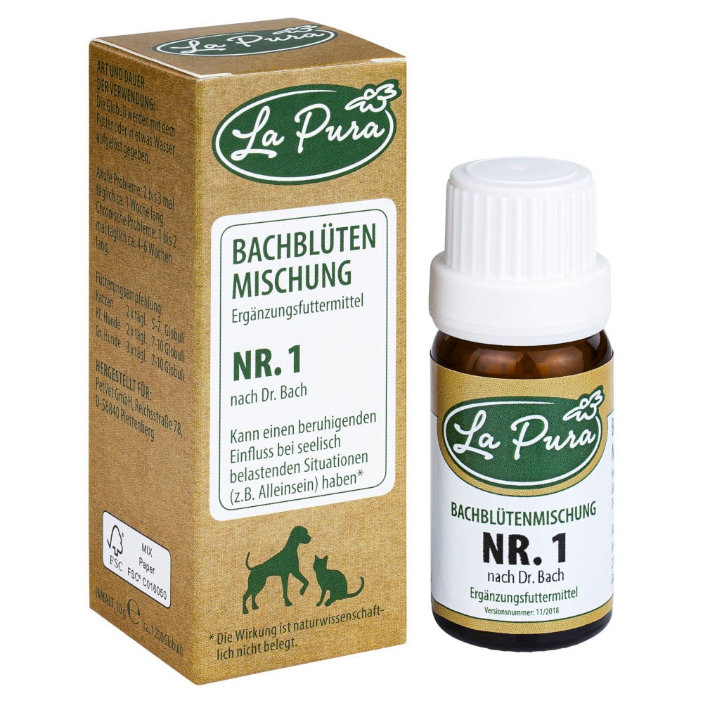LaPura Bachblüten Nr. 1 10 g Globuli