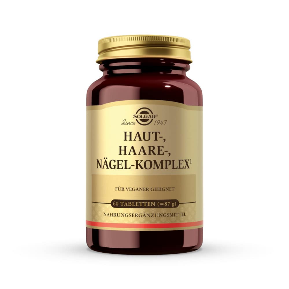 SOLGAR HAUT-, HAARE-, NÄGEL-KOMPLEX 60 St Tabletten
