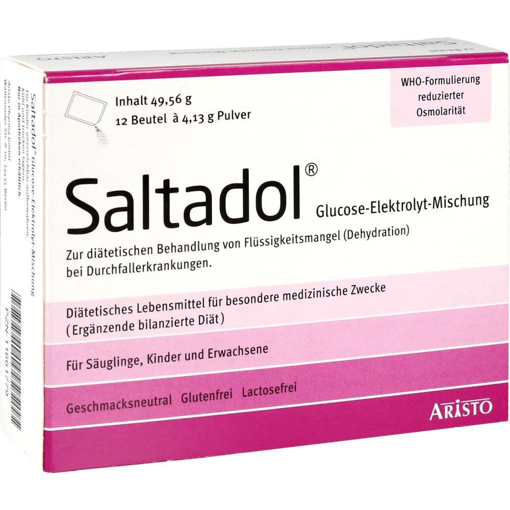 Saltadol Glucose-Elektrolyt-Mischung 12 St Pulver zur Herstellung einer Lösung zum Einnehmen