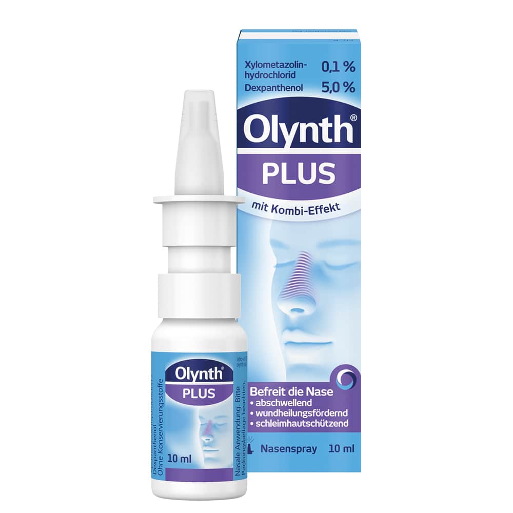 Olynth Plus 0,1%/5,0% Nasenspray für Kinder ab 6 Jahren und Erwachsene