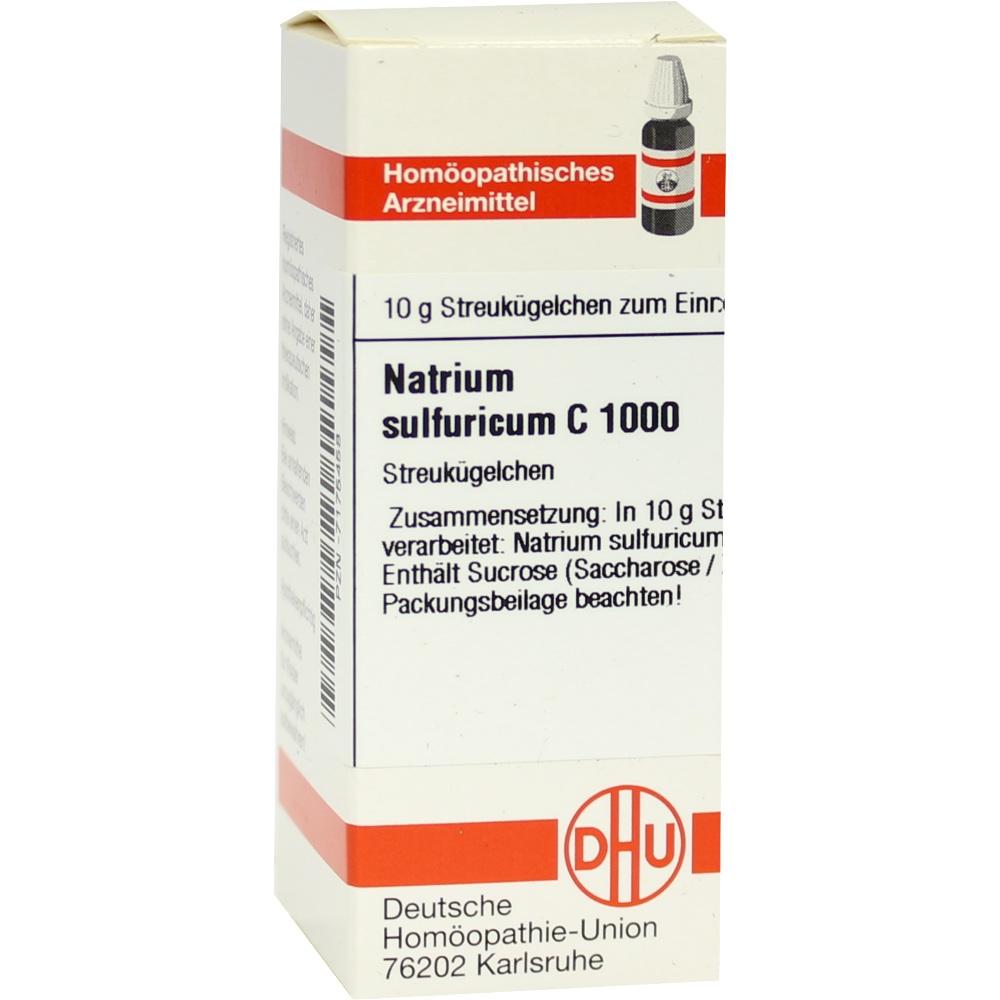 NATRIUM SULFURICUM C 1000 Globuli 10 g Globuli