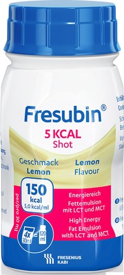 Fresubin 5 kcal SHOT Lemon 4X120 ml Lösung