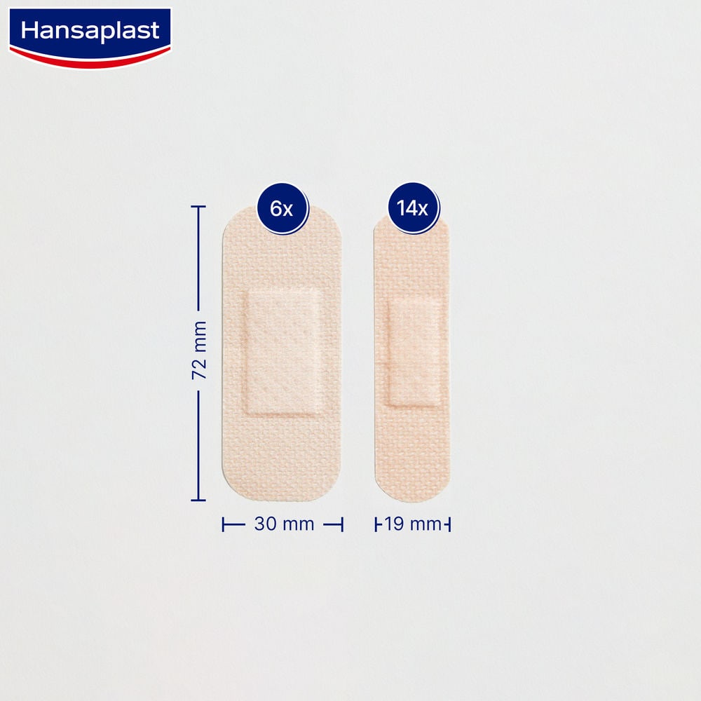 Hansaplast SENSITIVE Pflasterstrips 20 St Pflaster
