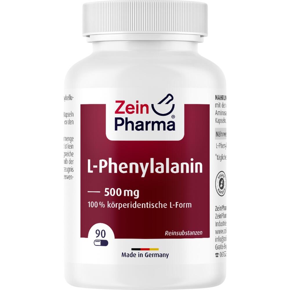 Zein Pharma L-Phenylalanin 500 mg 90 St Kapseln