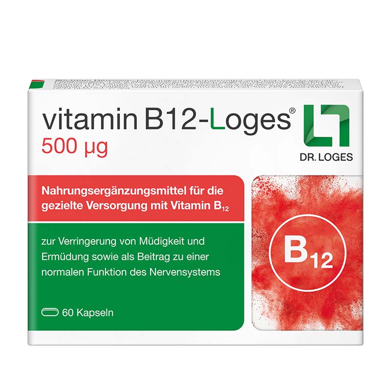 vitamin B12-Loges 500 µg 60 St Kapseln