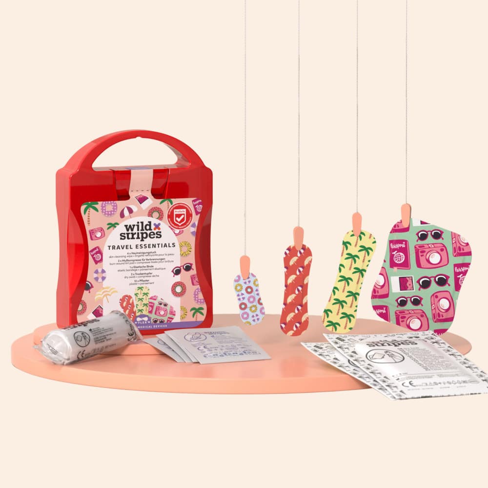 wild Stipes TRAVEL ESSENTIALS 21 St Pflaster