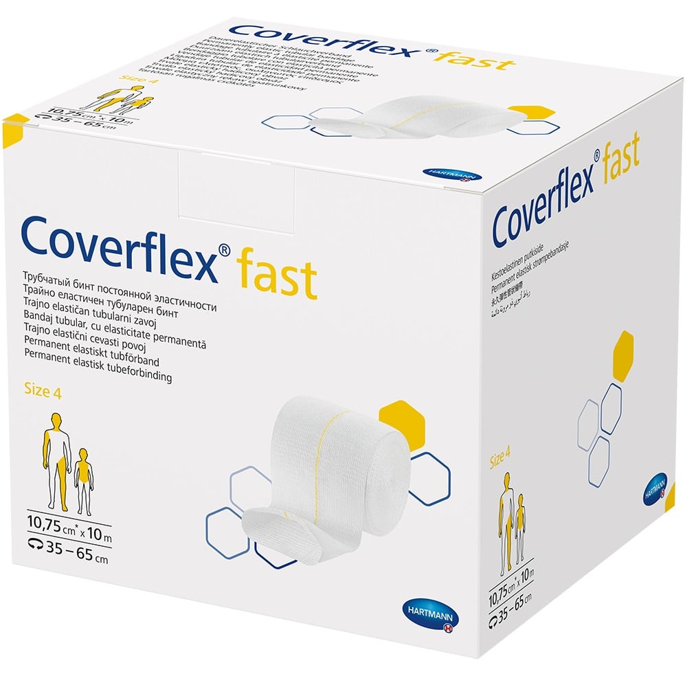 Coverflex fast Gr4 Schlauchverb. 10,75cm x 10m 1 St 1 St Verband