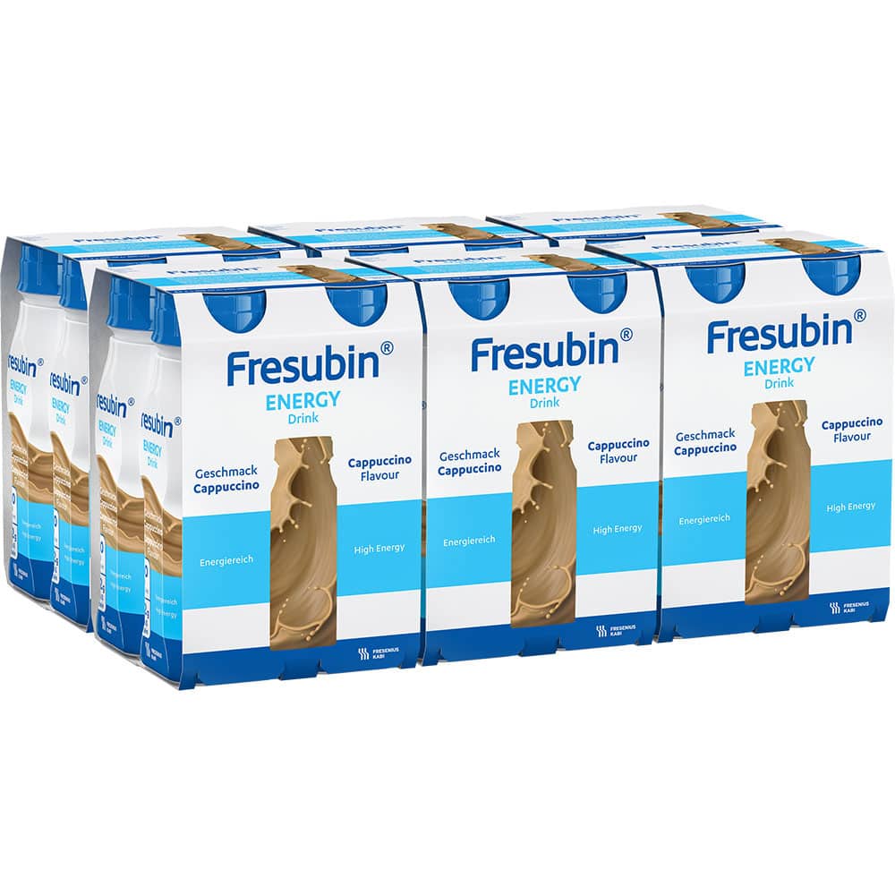 Fresubin Energy Trinknahrung Cappuccino 6X4X200 ml Lösung