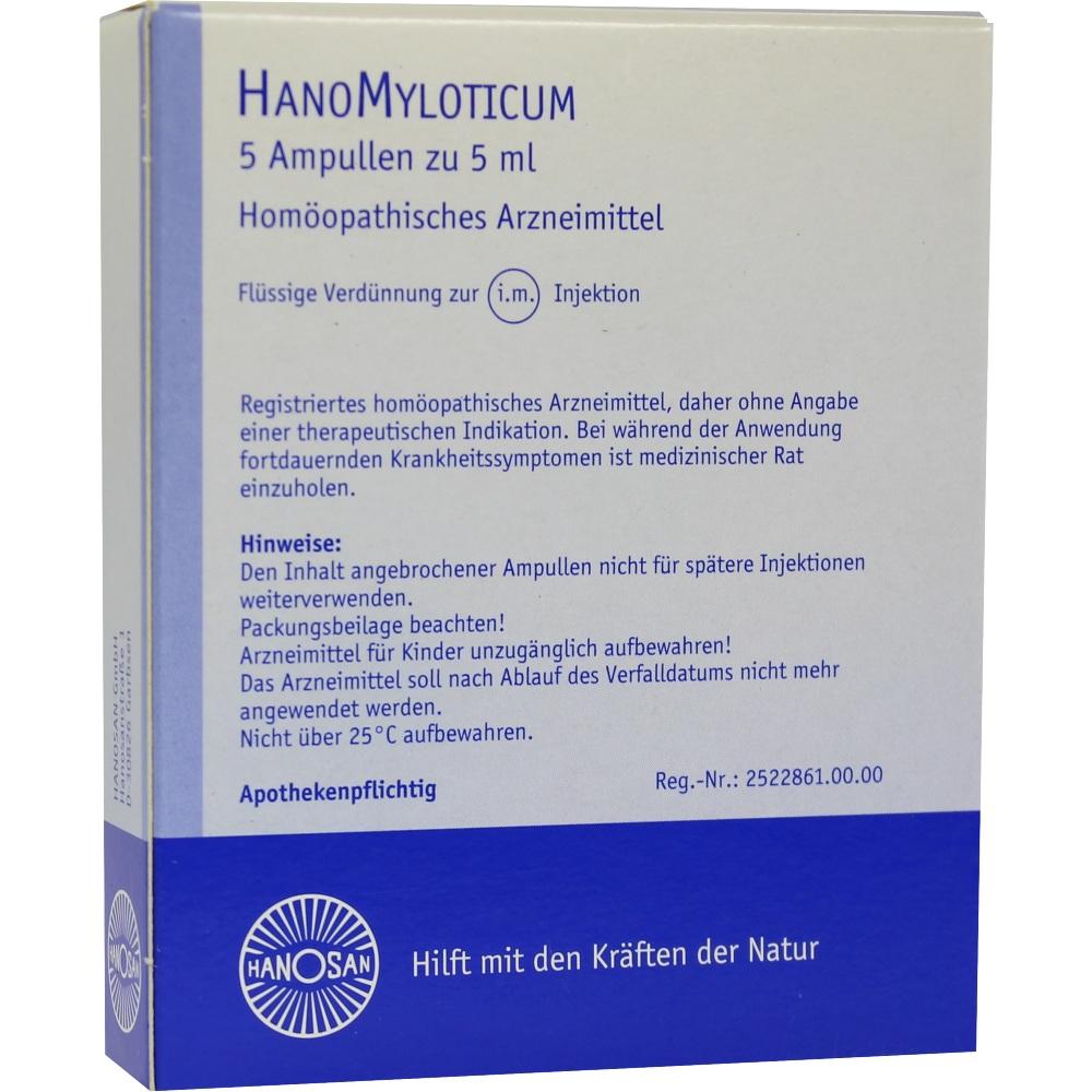HANOMYLOTICUM Injektionslösung 5X5 ml Injektionslösung