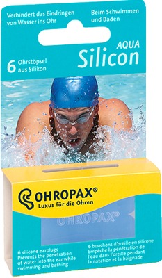 OHROPAX Silicon Aqua 6 St