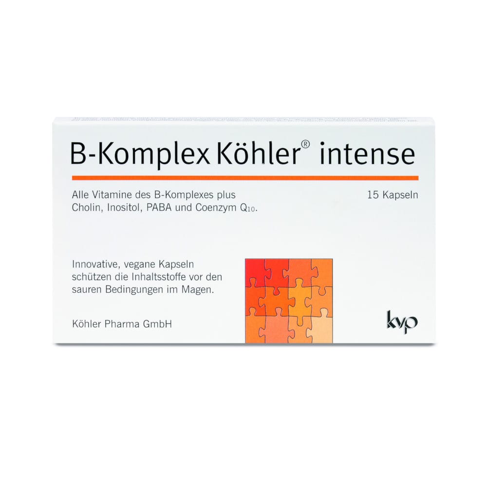 B-Komplex Köhler intense 15 St Kapseln