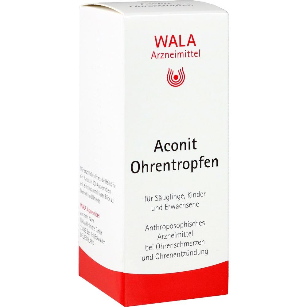 WALA Aconit Ohrentropfen 10 ml Ohrentropfen