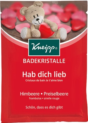 Kneipp BADEKRISTALLE Hab dich lieb 60 g Salz