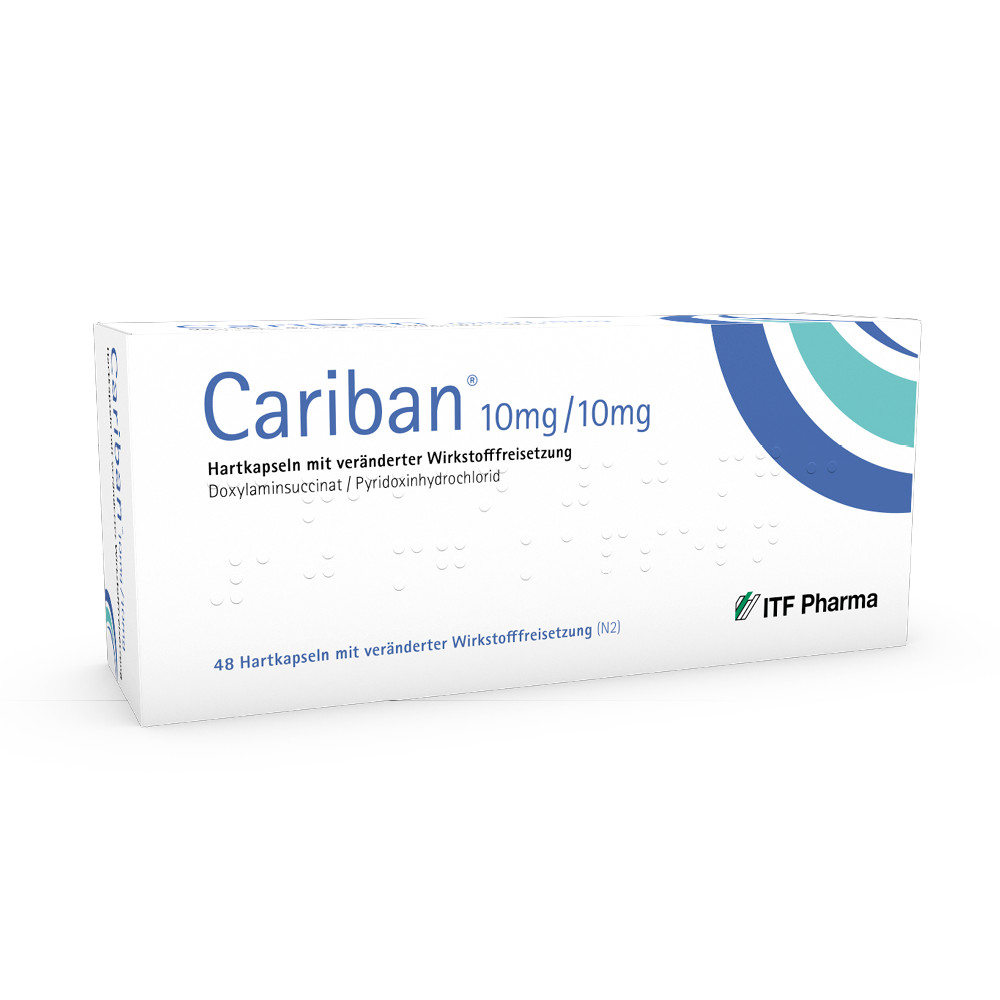 Cariban Hartkapseln 10mg/10mg 48 St Hartkapseln mit veränderter Wirkstofffreisetzung