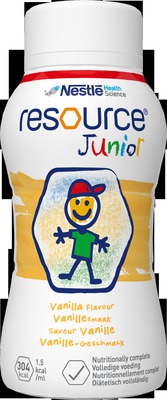 resource Junior Vanille Geschmack 4X200 ml Flüssigkeit