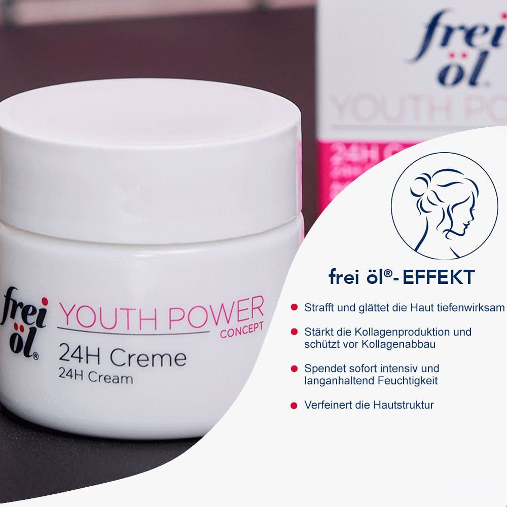 frei öl YOUTH POWER CONCEPT 24H Creme 50 ml Creme
