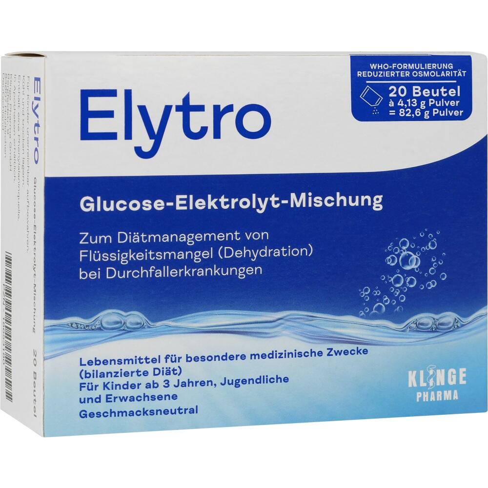 Elytro Glucose-Elektrolyt-Mischung 20 St Pulver zur Herstellung einer Lösung zum Einnehmen