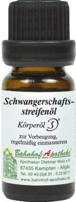 SCHWANGERSCHAFTSSTREIFEN Öl 10 ml Öl