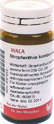 Strophanthus kombe e semine D6 Globuli 20 g Globuli