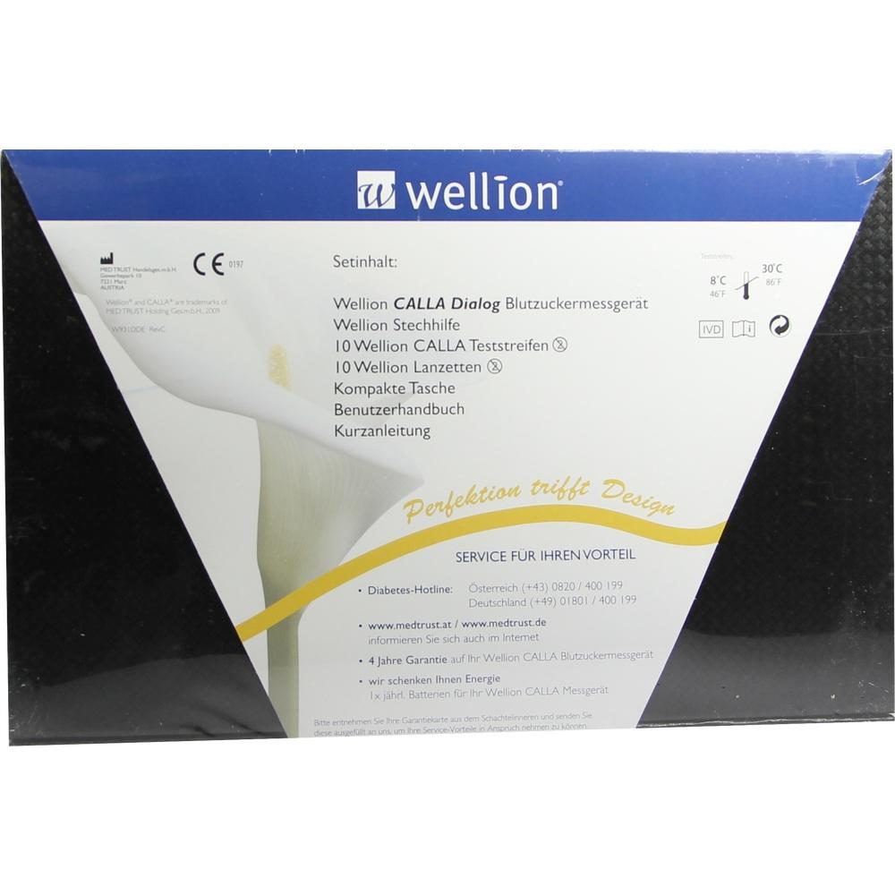 WELLION CALLA dialog Blutzuckermessger.Set mg/dl 1 Packung