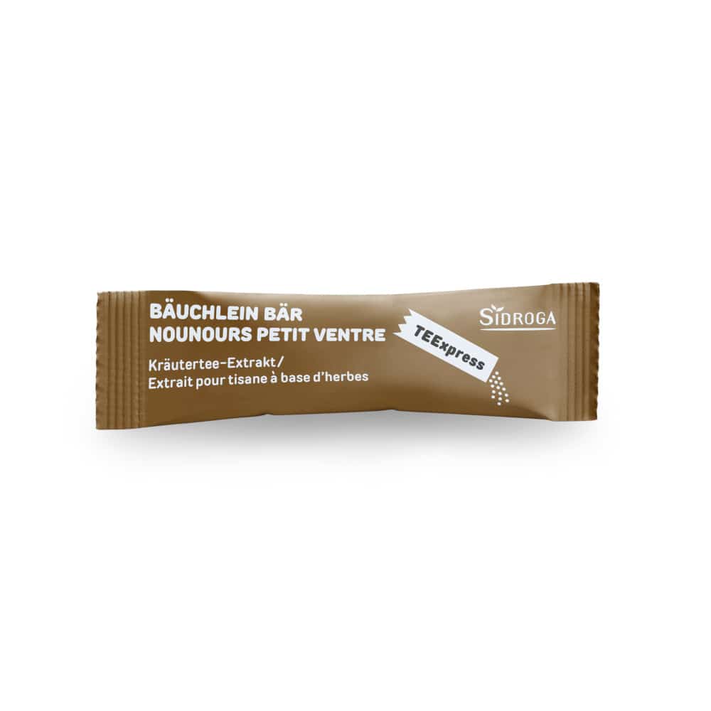 SIDROGA TEExpress Bäuchlein Bär 15X0.3 g Tee
