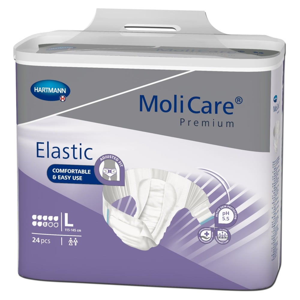 MoliCare Premium Elastic 8 L 24 St
