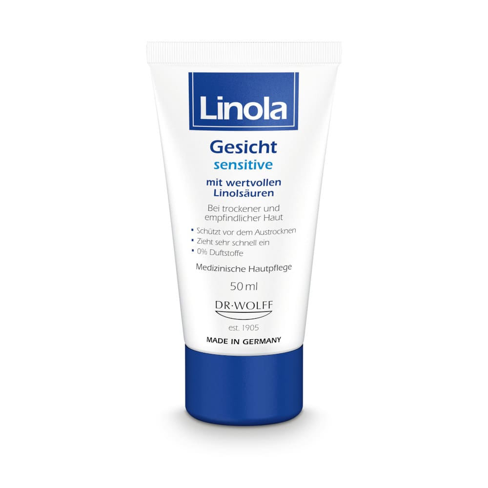 Linola Gesicht sensitive - Gesichtscreme 50 ml Creme