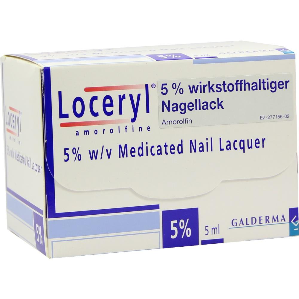 Loceryl gegen Nagelpilz 5 ml Wirkstoffhaltiger Nagellack