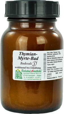 Thymian-Myrte-Bad Badesalz 250 g Bad