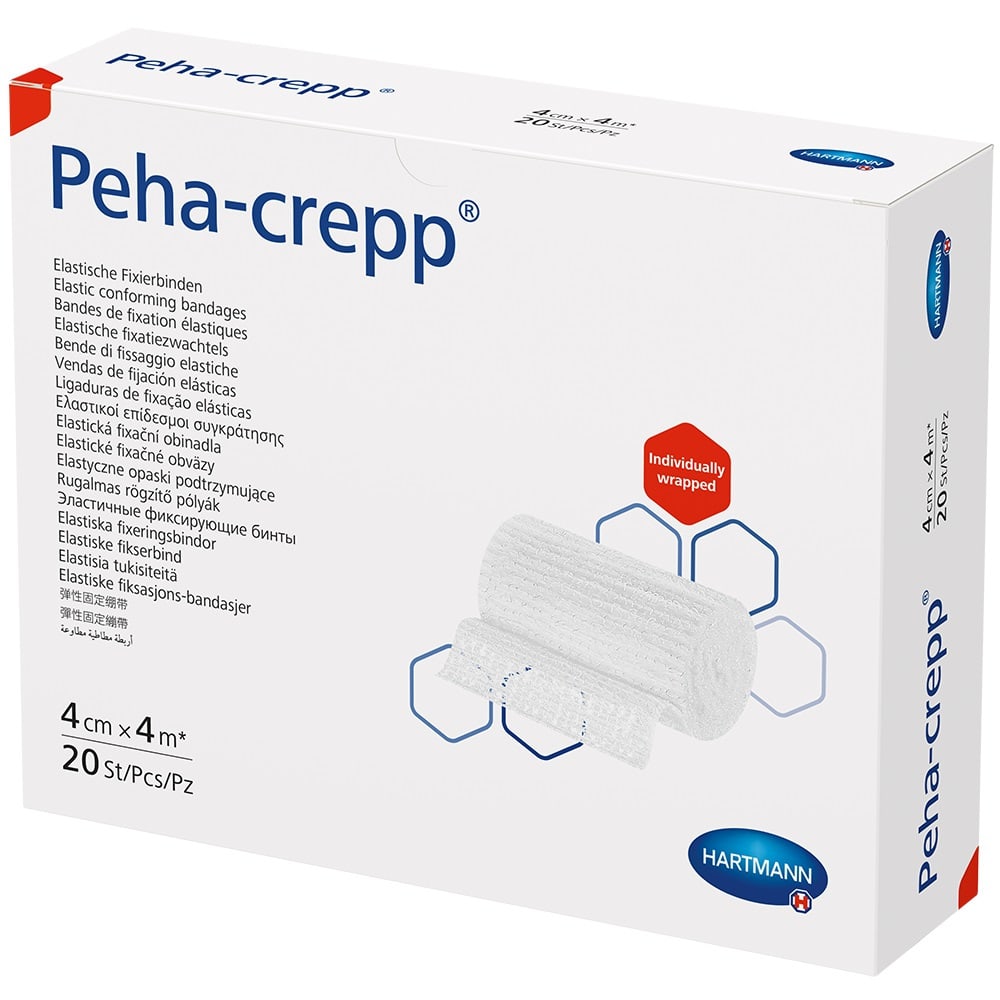 PEHA CREPP Fixierbinde 4 cmx4 m 1 St Binden