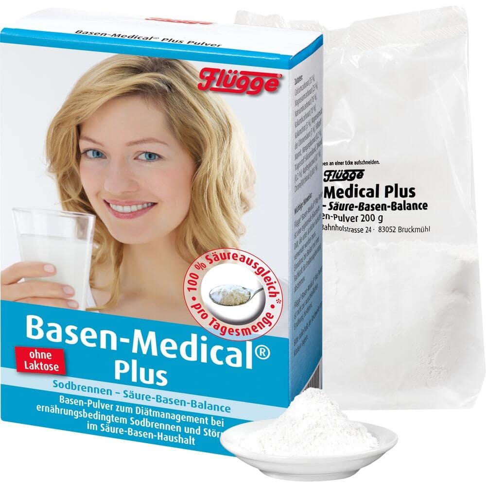 FLÜGGE Basen-Medical Plus Basen-Pulver 200 g Pulver