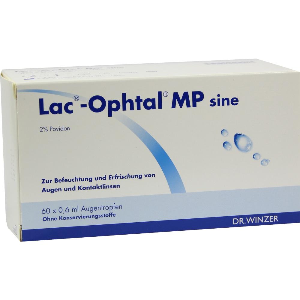 LAC OPHTAL MP sine Augentropfen 60X0.6 ml Augentropfen