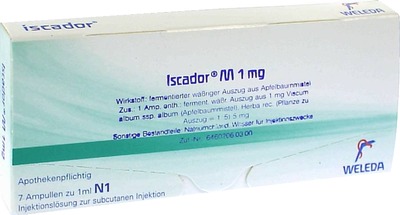 ISCADOR M 1 mg Injektionslösung 7X1 ml Injektionslösung