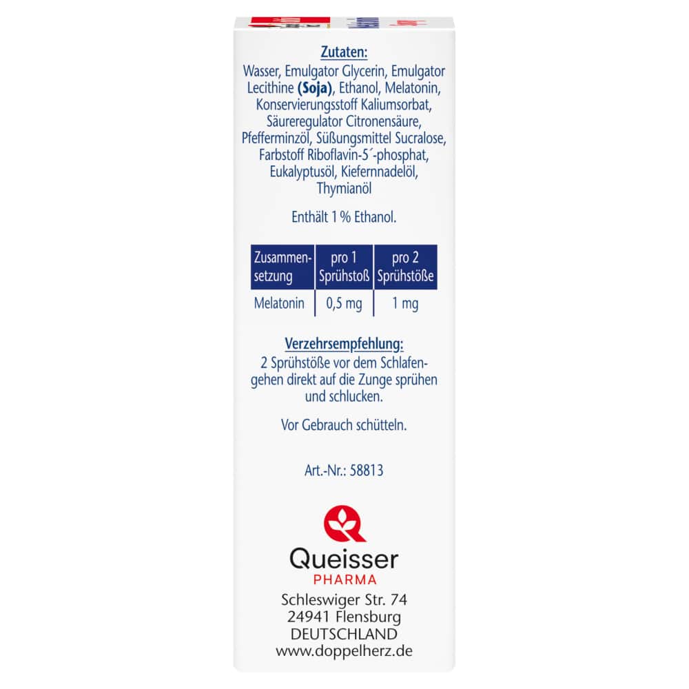Doppelherz aktiv Melatonin Spray 20 ml Spray