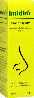 Imidin N Nasenspray Gegen Schnupfen  15 ml Nasenspray