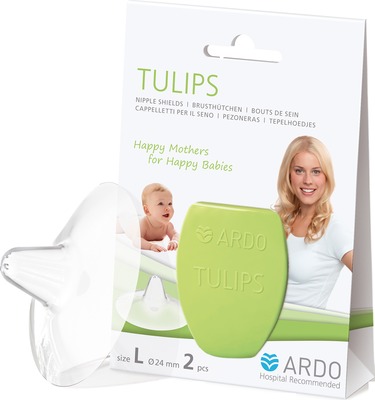 ARDO Tulips Brusthütchen Gr.L 2 St