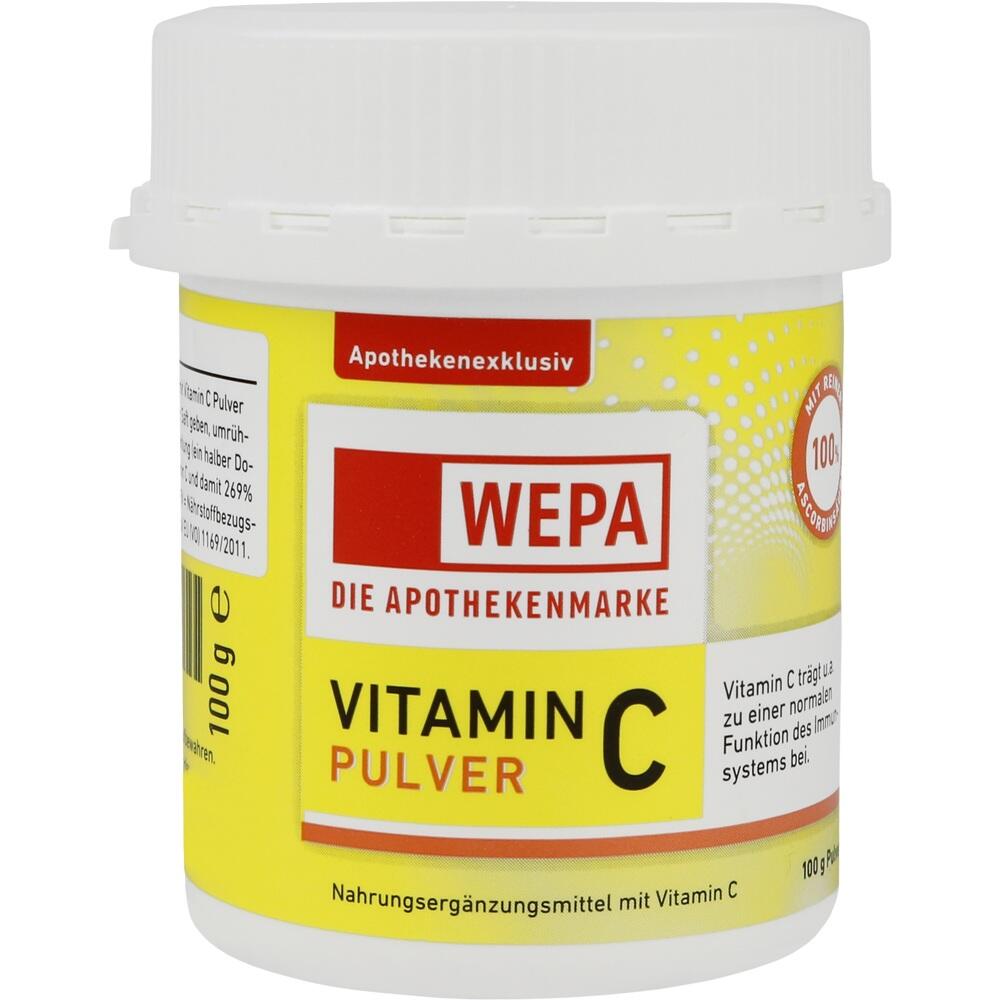 WEPA VITAMIN C PULVER 100 g Pulver