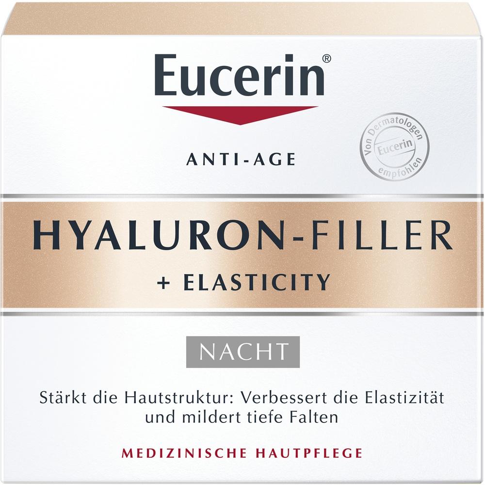 Eucerin HYALURON FILLER + ELASTICITY Nachtpflege  50 ml Creme