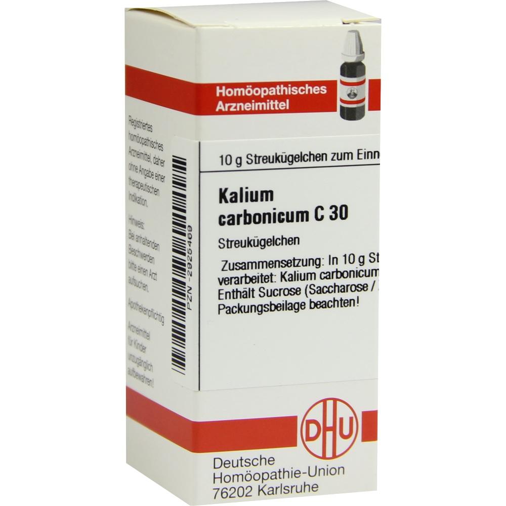 KALIUM CARBONICUM C 30 Globuli 10 g Globuli