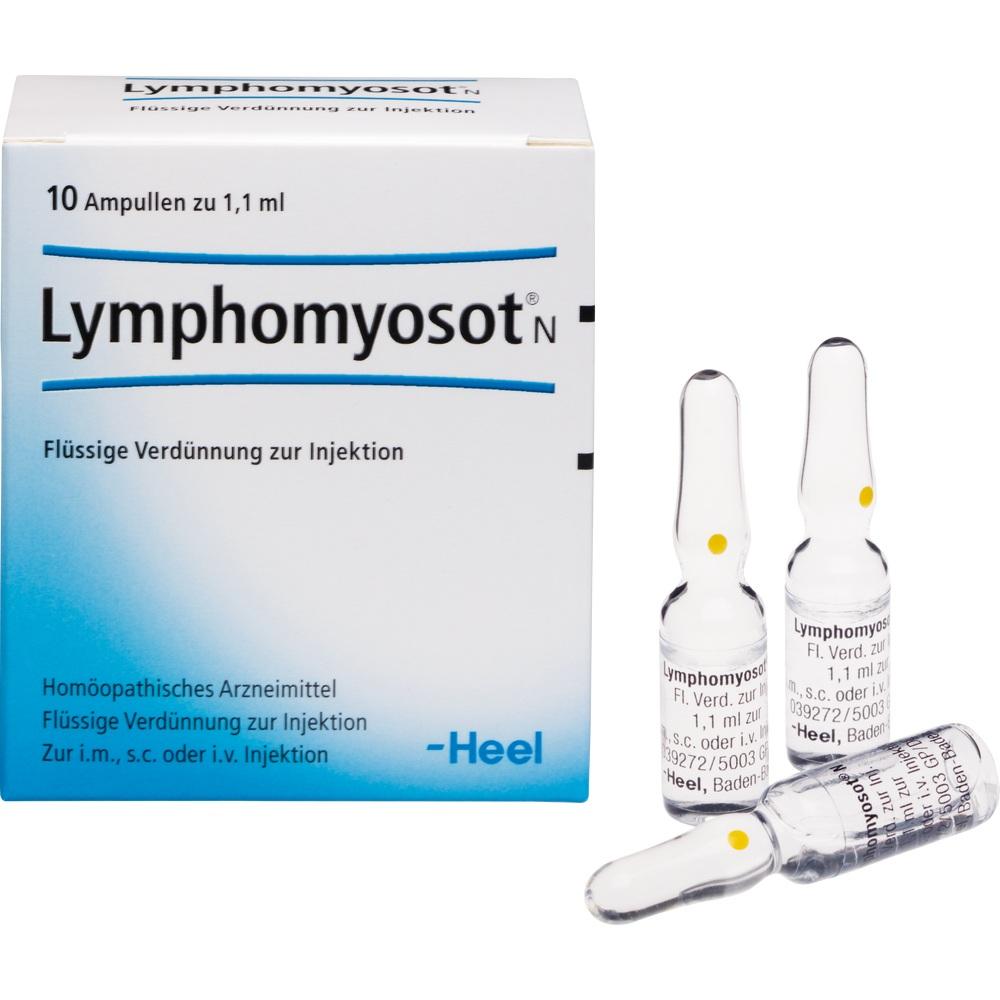LYMPHOMYOSOT N Ampullen 10 St Ampullen