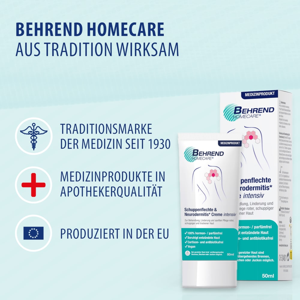Behrend Schuppenflechte & Neurodermitis Creme intens 50 ml Creme