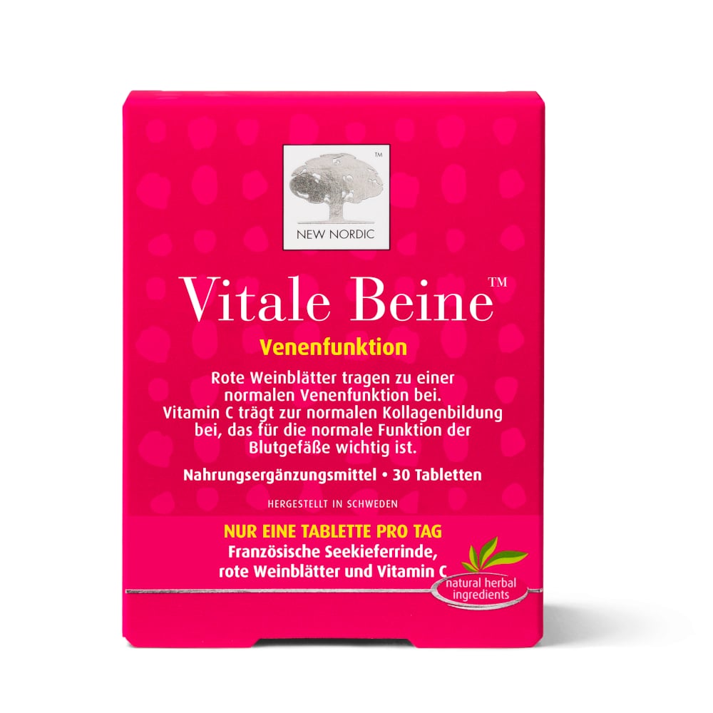 NEW NORDIC Vitale Beine 30 St Tabletten