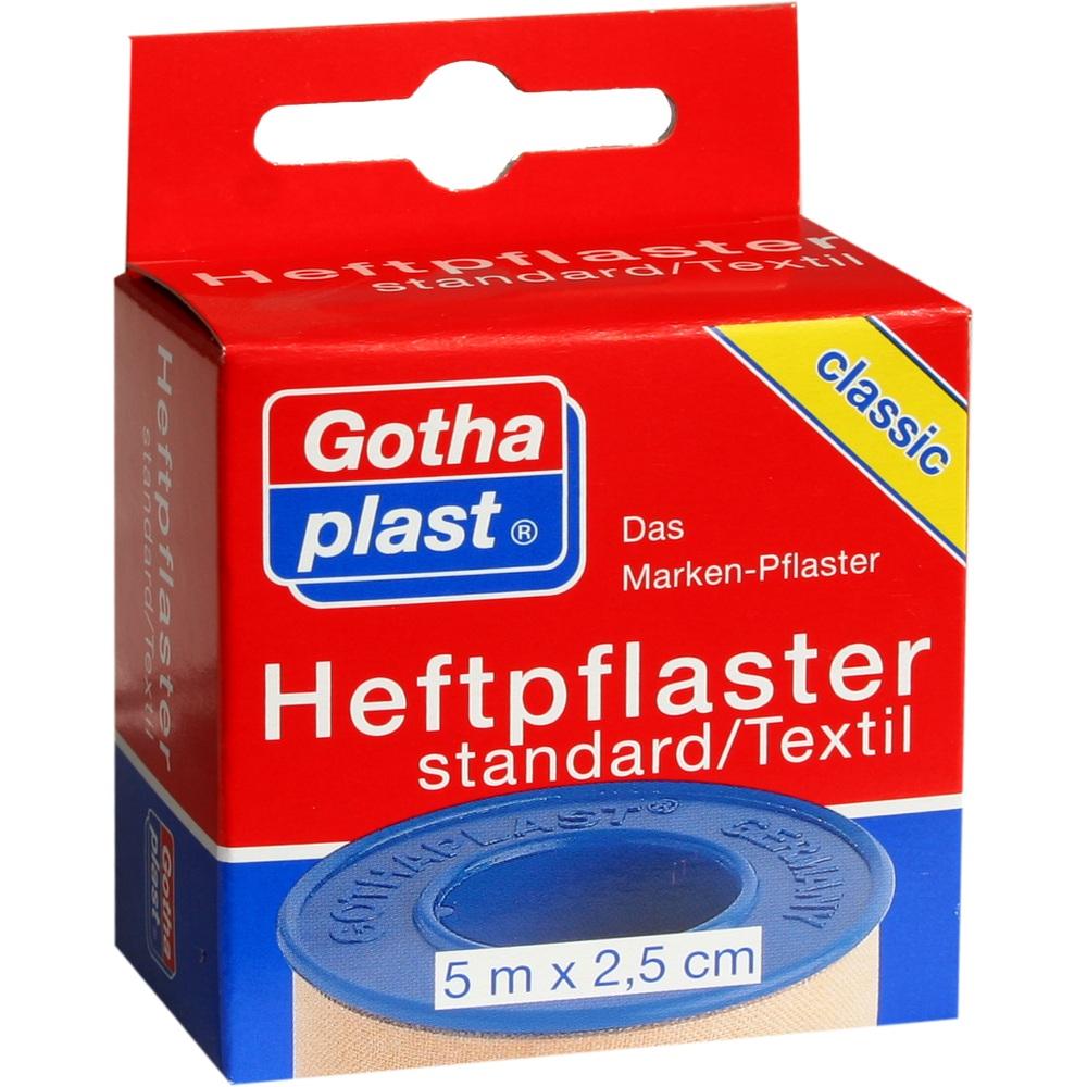 GOTHAPLAST Heftpfl.stand.2,5 cmx5 m Euroaufhänger 1 St Pflaster