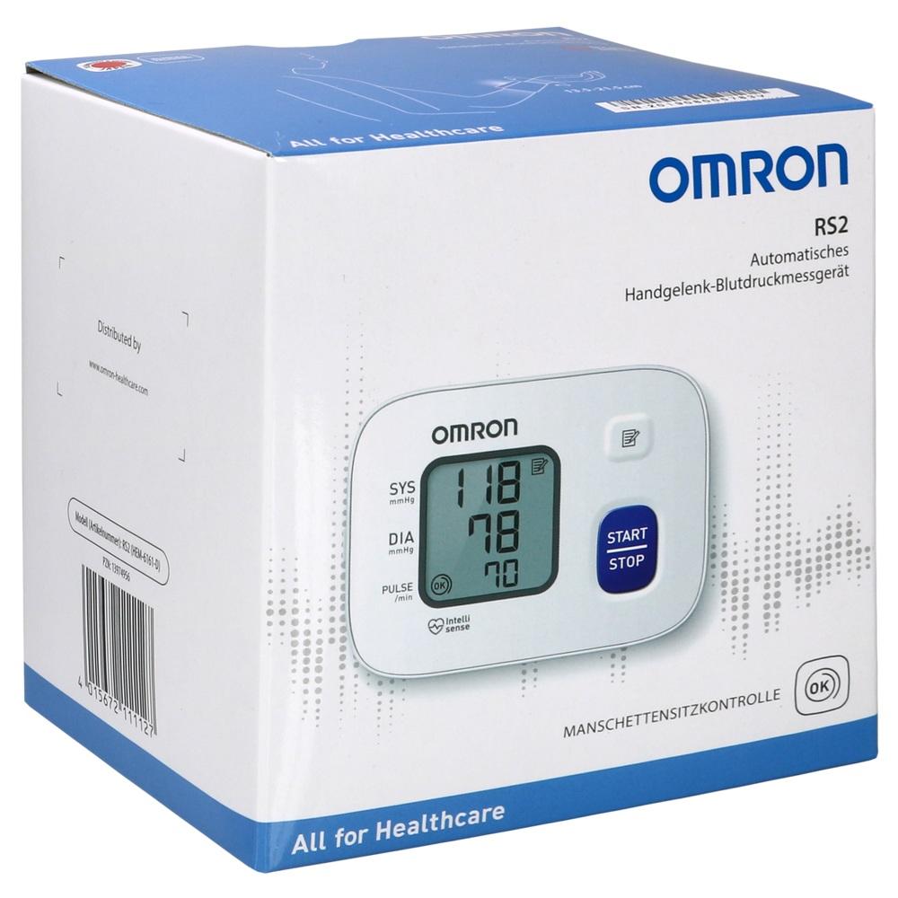 OMRON RS2 Handgelenk Blutdruckmessgerät 1 St