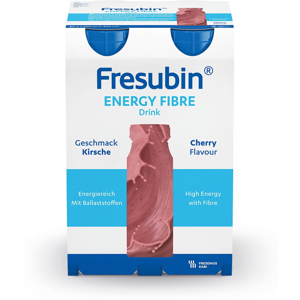 Fresubin Energy Fibre Trinknahrung Kirsche  6X4X200 ml Lösung
